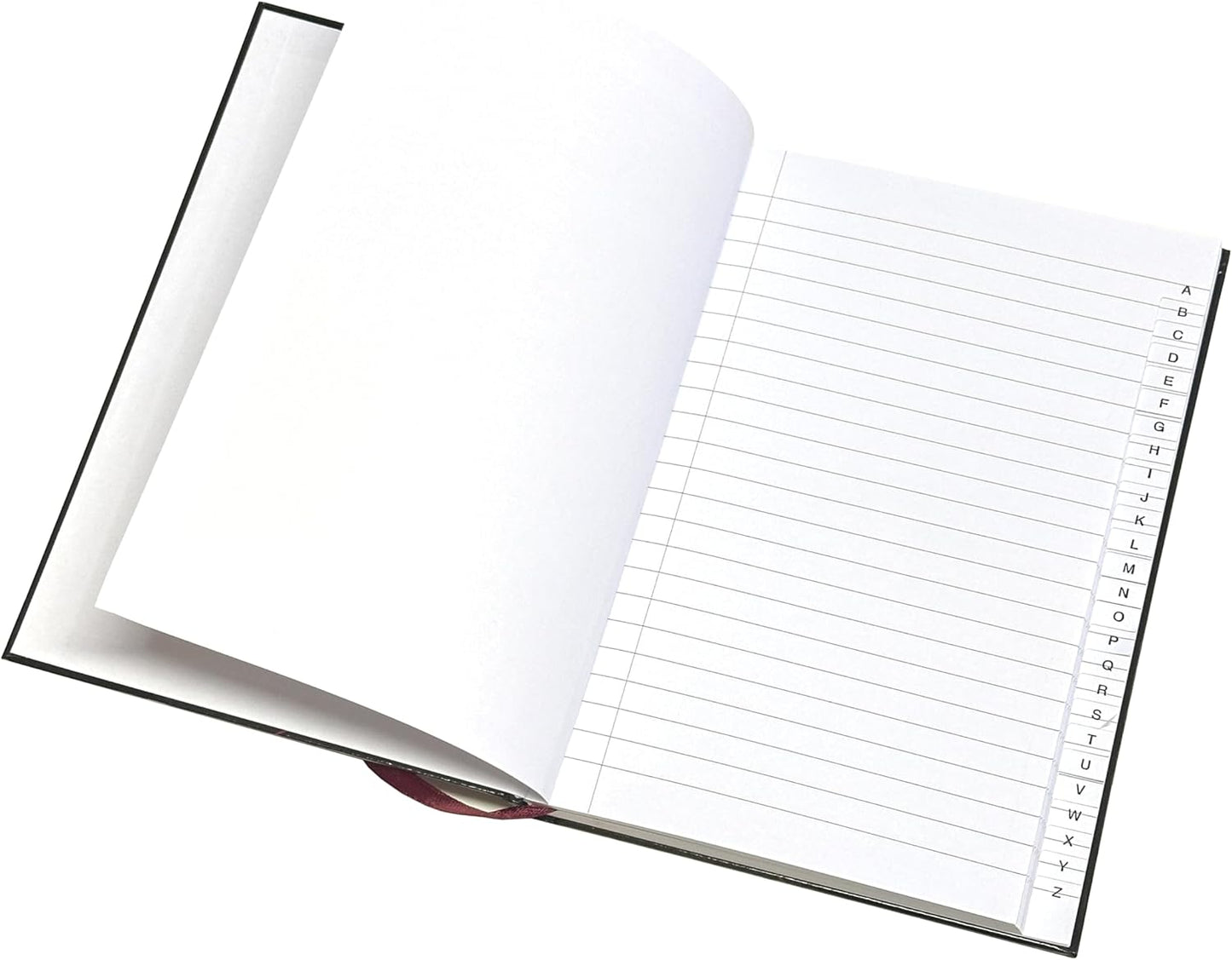 A5 Hard Cover A-Z Index Notebook with Tabbed Organiser