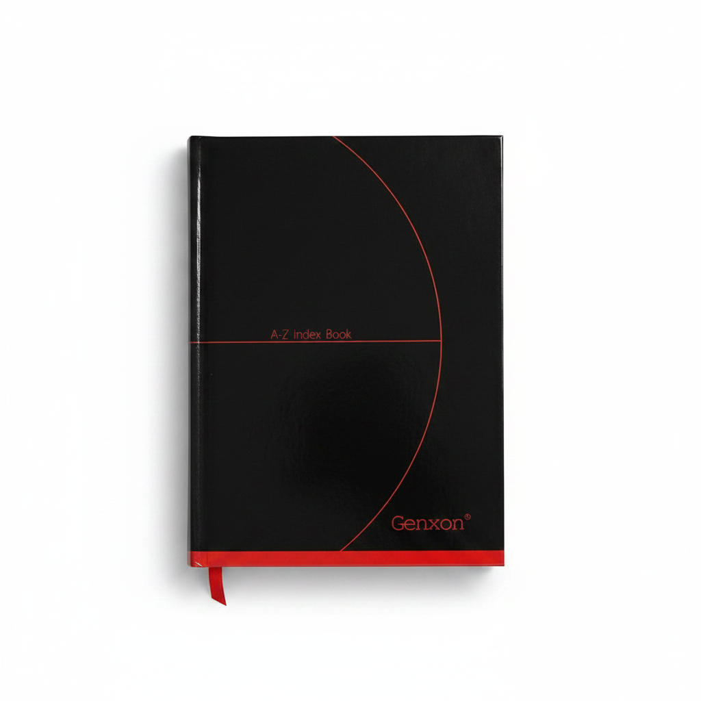 GenXon A6 A-Z Index Book - Square