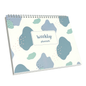 Weekly Desk Planner | Dual-Colour Pink & Blue | 52 Tear-Off Sheets