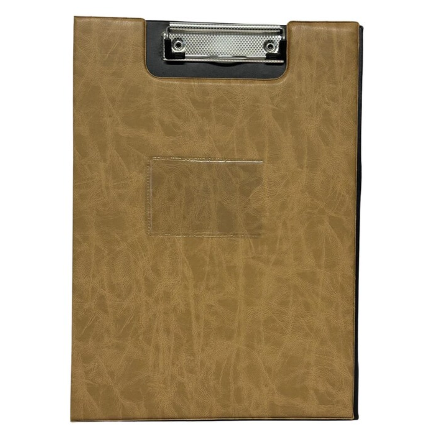 A4 Clipboard Folder | Leatherette Fold-Over Document Holder | Metal Clip & Inner Pocket | 4 Colours