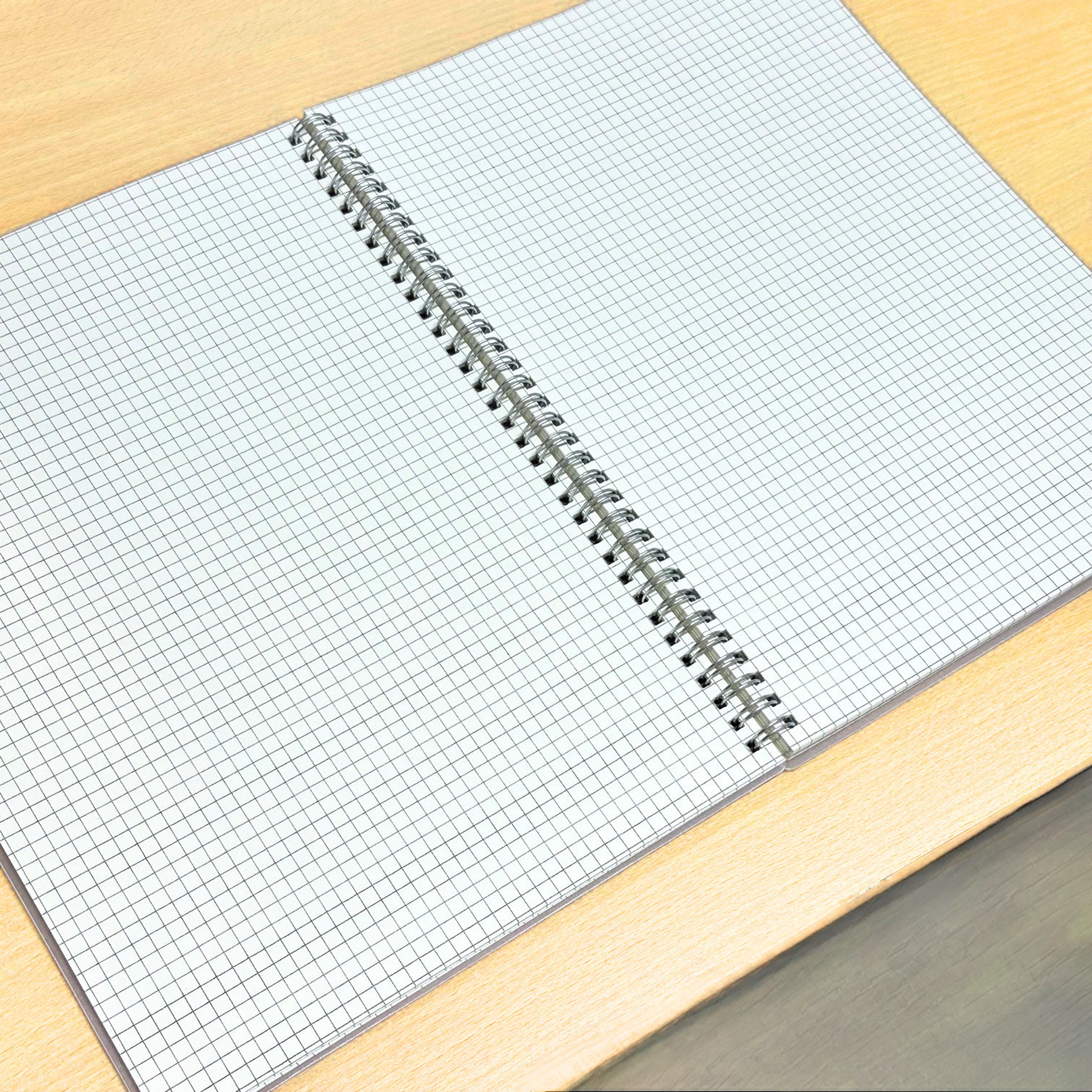 Maths Notebook – 5mm Squared Graph Paper Exercise Book | 160 Pages | A4 & A5 | Wirebound | 80gsm