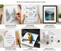 A2 White Card -180gsm Thick card Art  drawing printing paper crafts