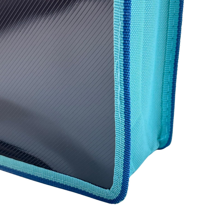 A4 Button Wallet File Folder | Plastic Poly Envelope with Stud Closure & Business Card Pocket | Pink, Teal Blue, Purple, Red
