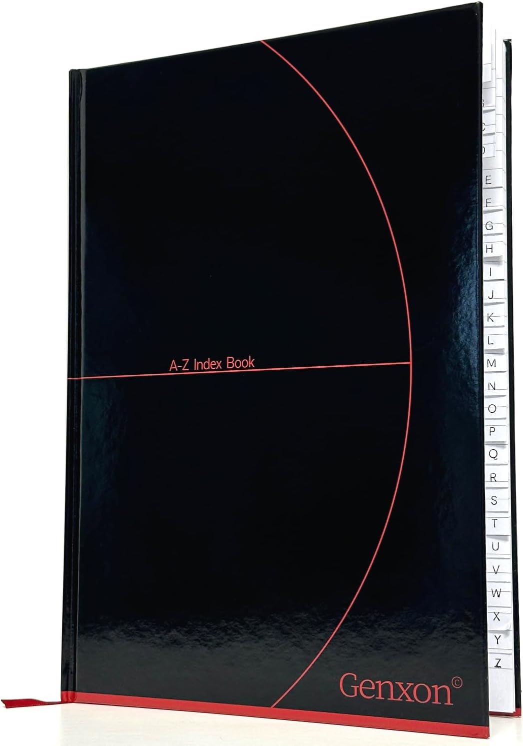A4 Hard Cover A-Z Index Notebook with Tabbed Organiser