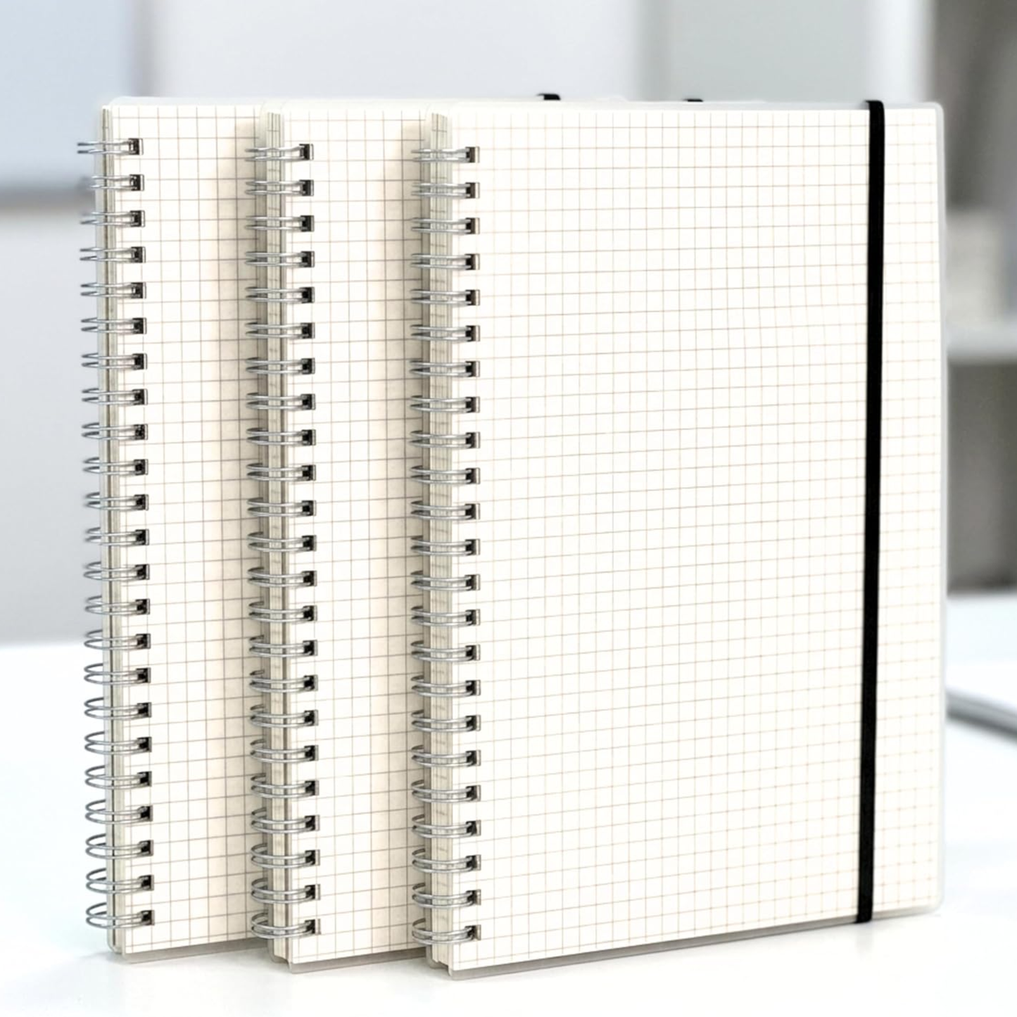 Maths Notebook – 5mm Squared Graph Paper Exercise Book | 160 Pages | A4 & A5 | Wirebound | 80gsm