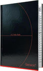 A5 Hard Cover A-Z Index Notebook with Tabbed Organiser