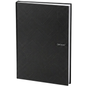 A4 Hardback Notebook 160 Pages 100gsm Lined Ruled with Margin Red Black Blue