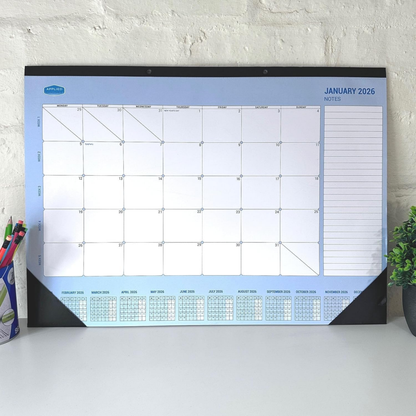 DESK CALENDAR WALL PLANNER FOR OFFICE SCHOOL HOME USE 2026 MONTHLY DESK PAD
