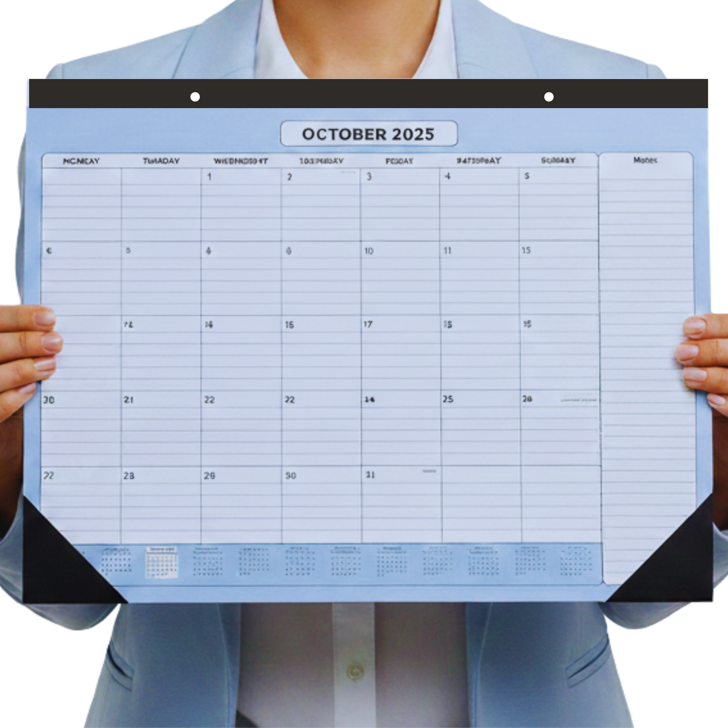 15 MONTHS DESK CALENDAR OCT 2025-DEC 2026