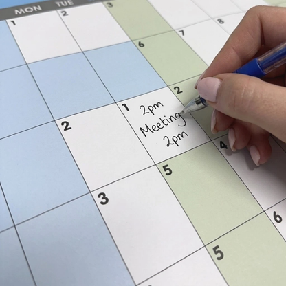 2026 Full Year Wall Planner | A1 & A2 | Jan–Dec Calendar