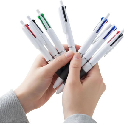 3 in 1 retractable ball point pen, blue , black & red ink
