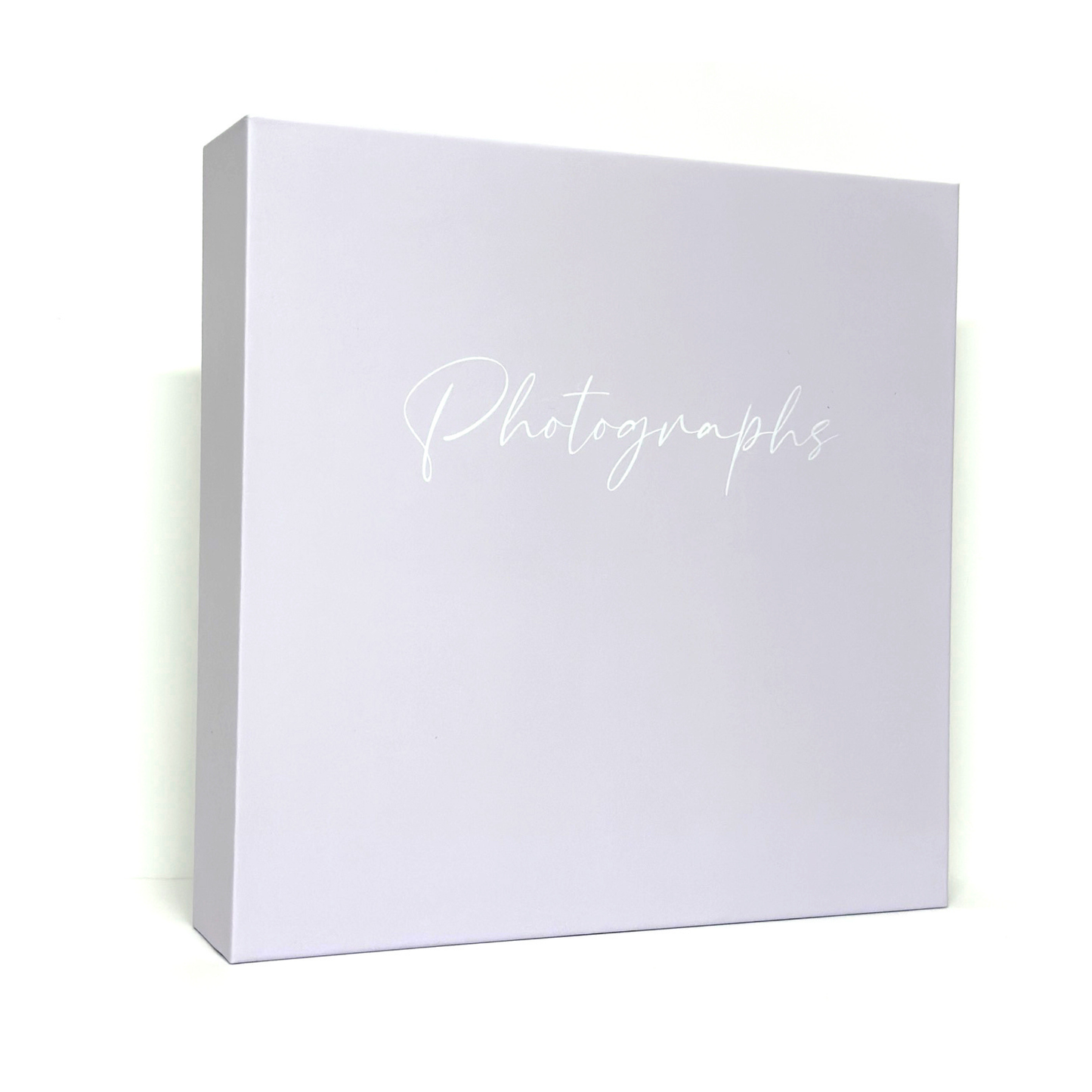 Pastel Hardback Photo Album – 200 Slip-In Photos | Blue & Lilac | 22x22cm