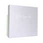 Pastel Hardback Photo Album – 200 Slip-In Photos | Blue & Lilac | 22x22cm