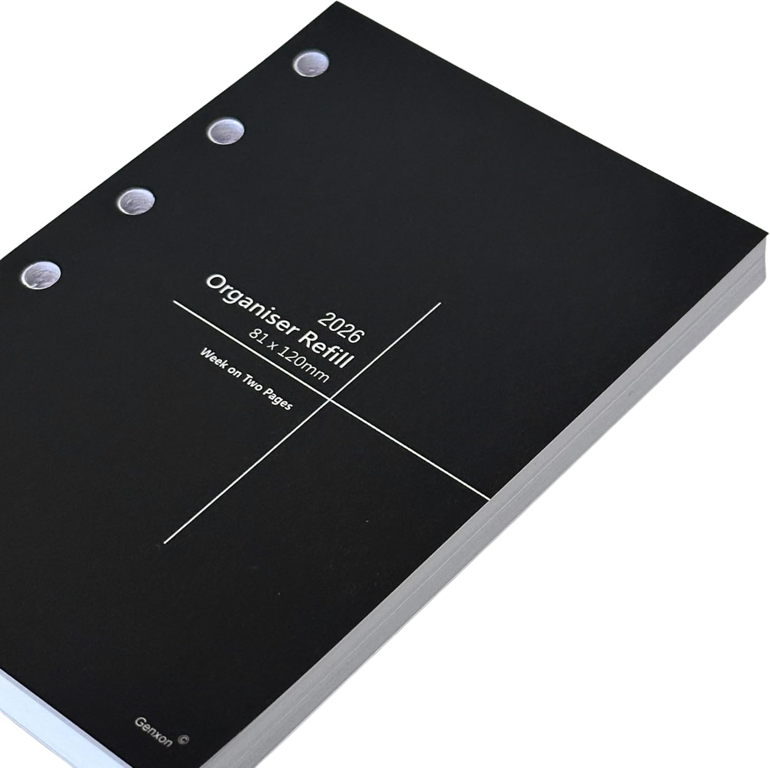 2026 Diary Refill – Filofax Pocket Compatible, Week to View, UK Holidays