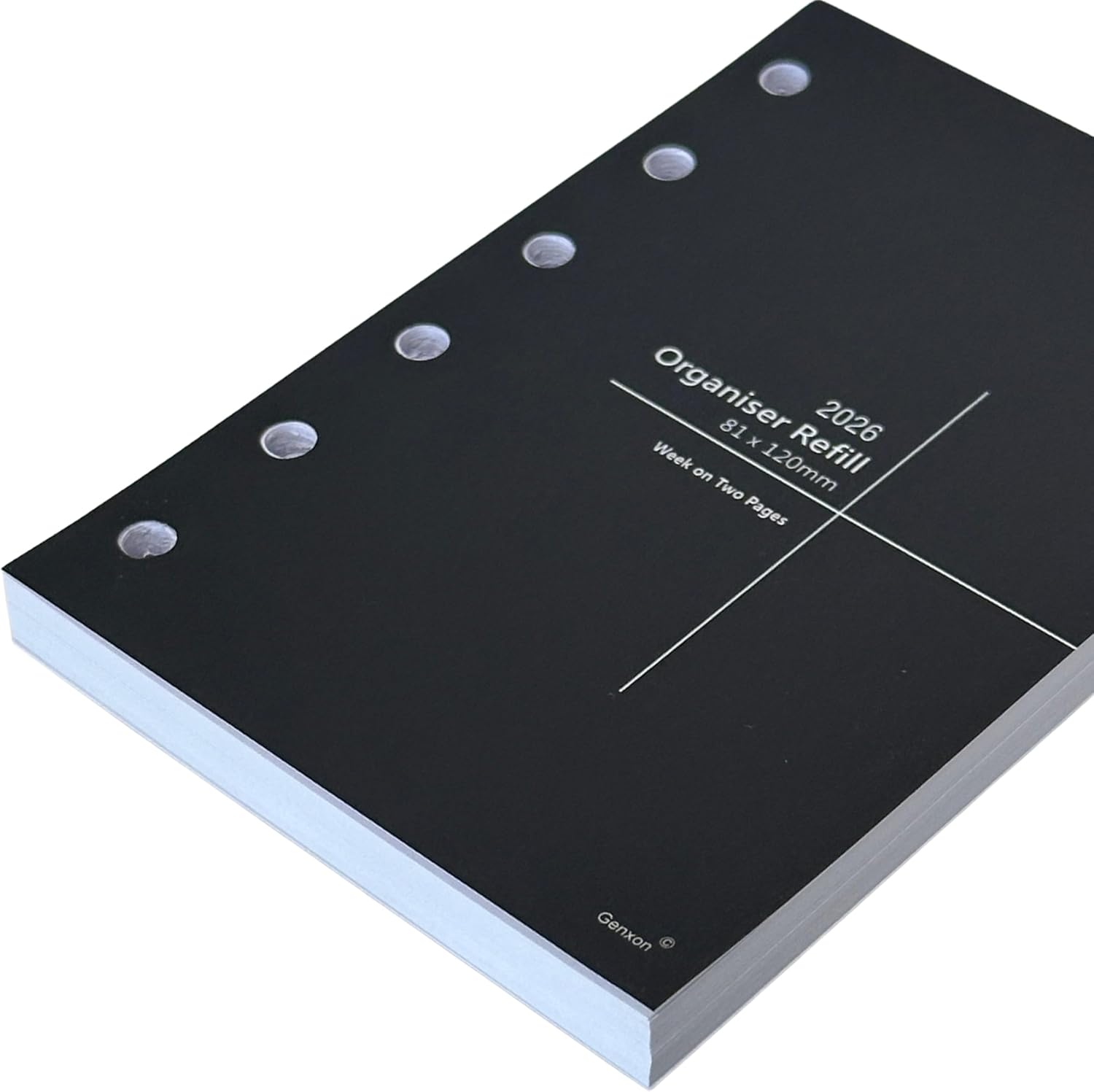 2026 Diary Refill – Filofax Pocket Compatible, Week to View, UK Holidays