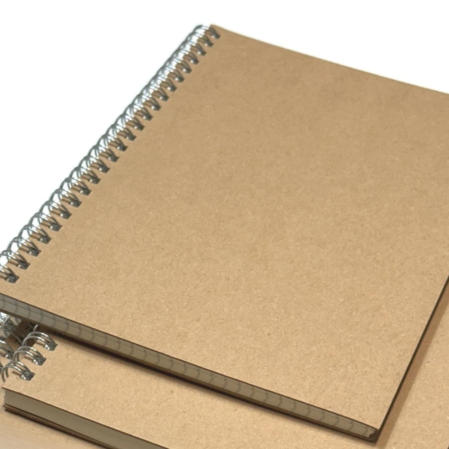 Maths Notebook | Brown Kraft Cover | 5mm Graph Paper Spiral Pad | A4 & A5