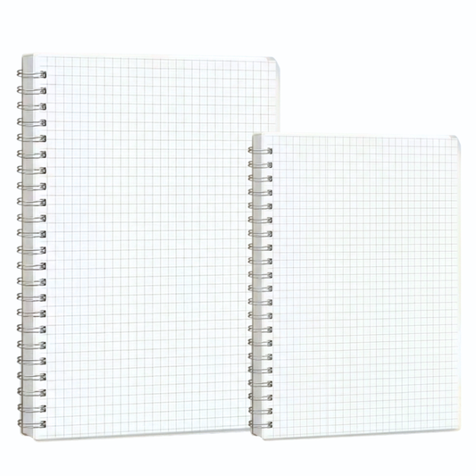Maths Notebook – 5mm Squared Graph Paper Exercise Book | 160 Pages | A4 & A5 | Wirebound | 80gsm