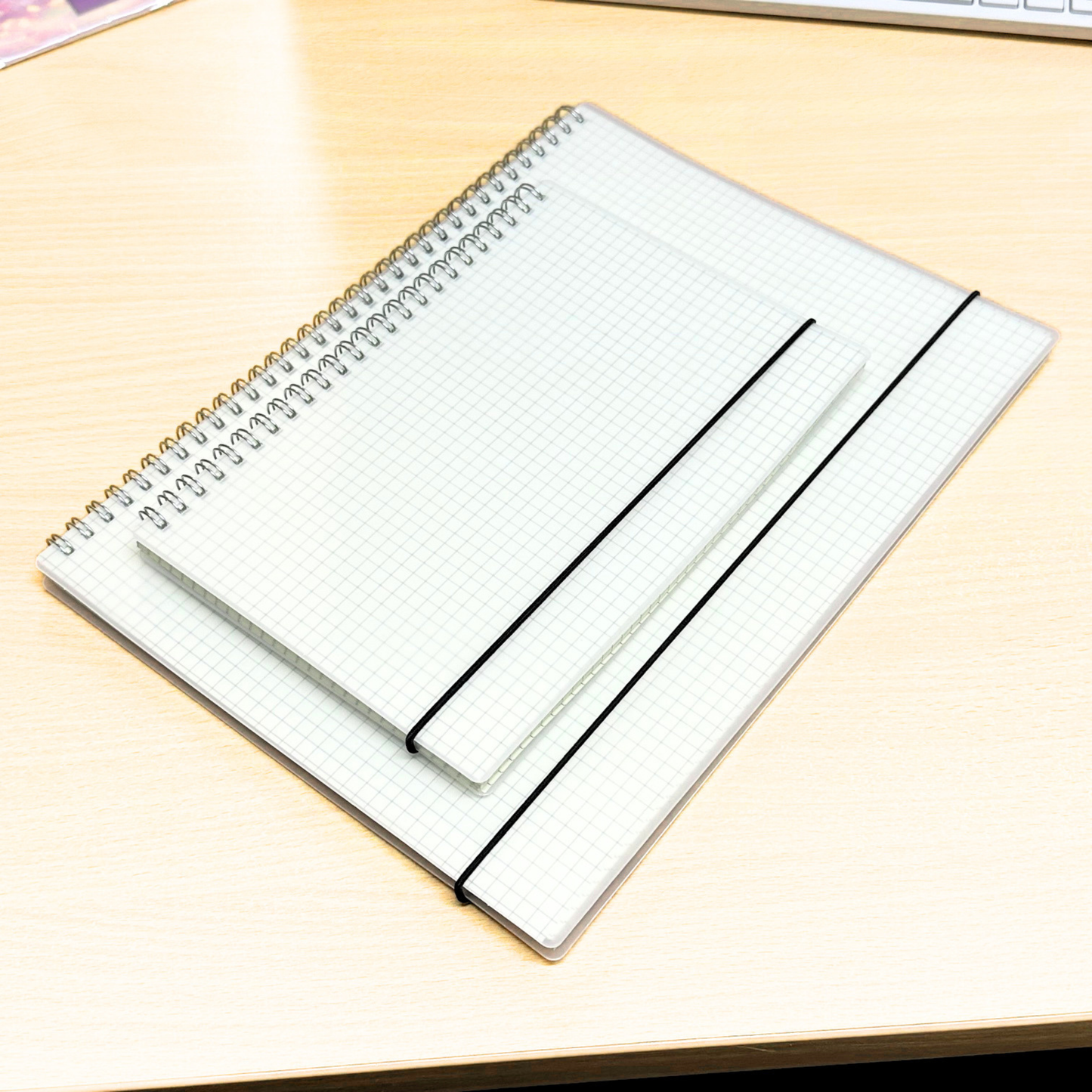 Maths Notebook – 5mm Squared Graph Paper Exercise Book | 160 Pages | A4 & A5 | Wirebound | 80gsm