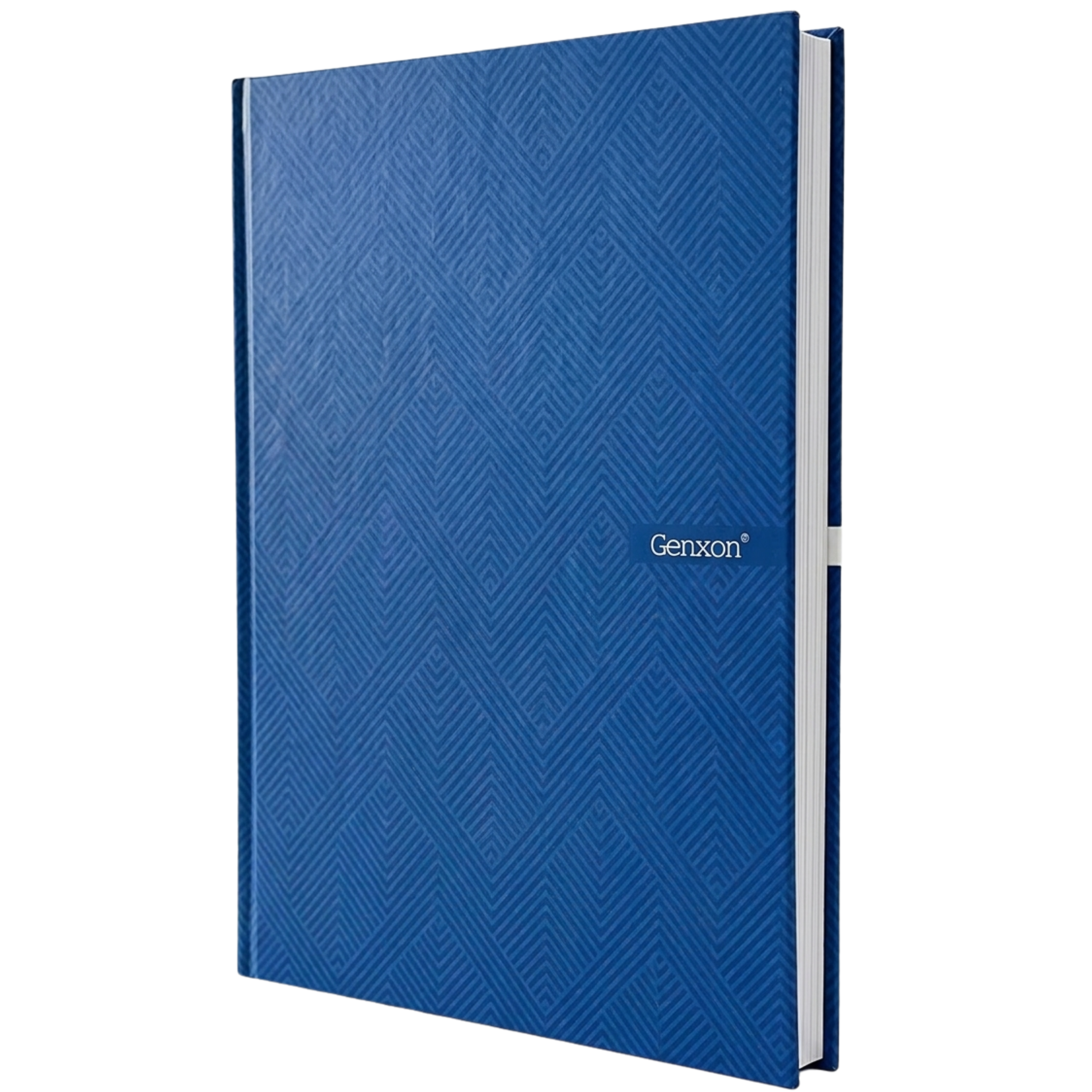 A4 Hardback Notebook 160 Pages 100gsm Lined Ruled with Margin Red Black Blue