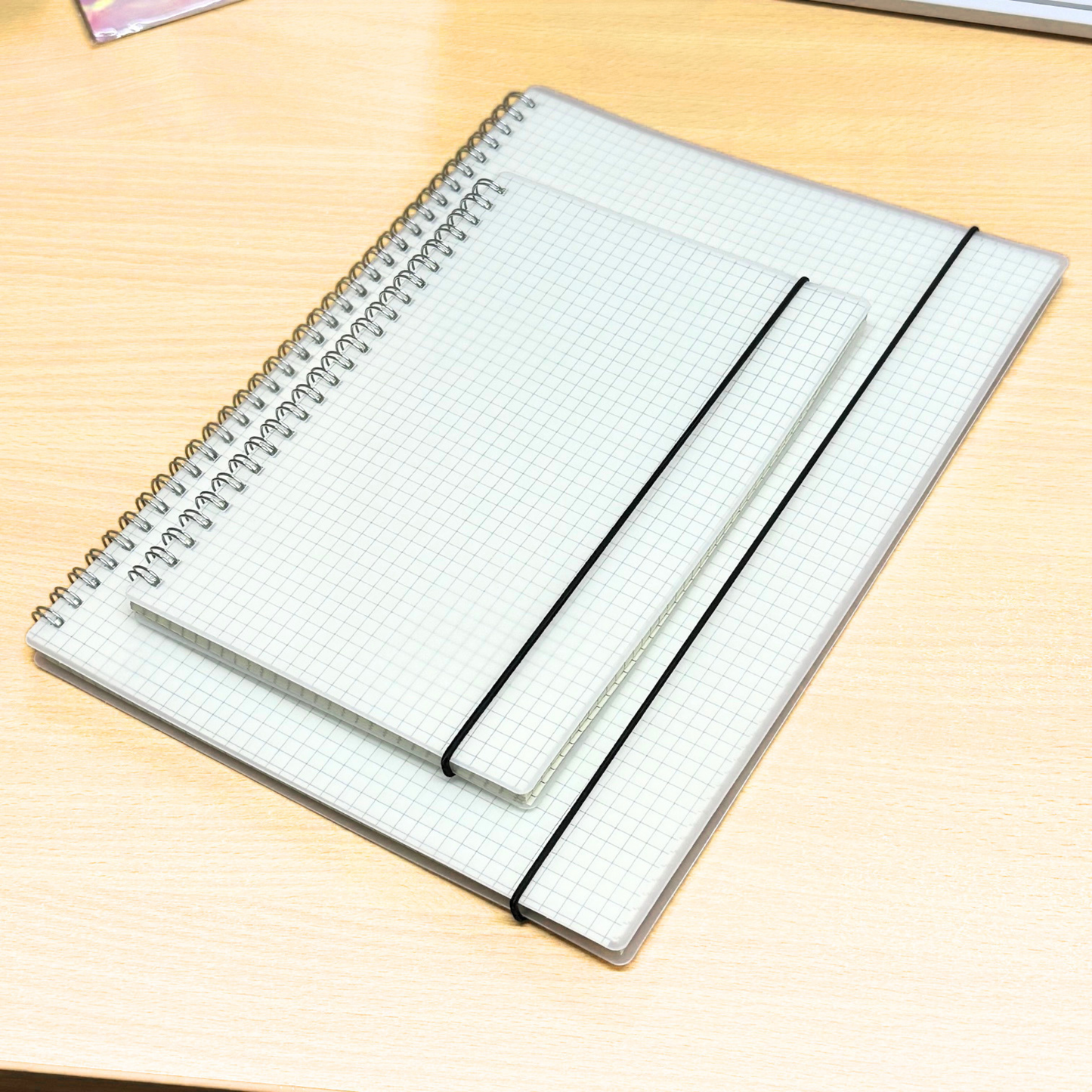 Maths Notebook – 5mm Squared Graph Paper Exercise Book | 160 Pages | A4 & A5 | Wirebound | 80gsm