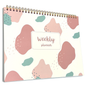 Weekly Desk Planner | Dual-Colour Pink & Blue | 52 Tear-Off Sheets