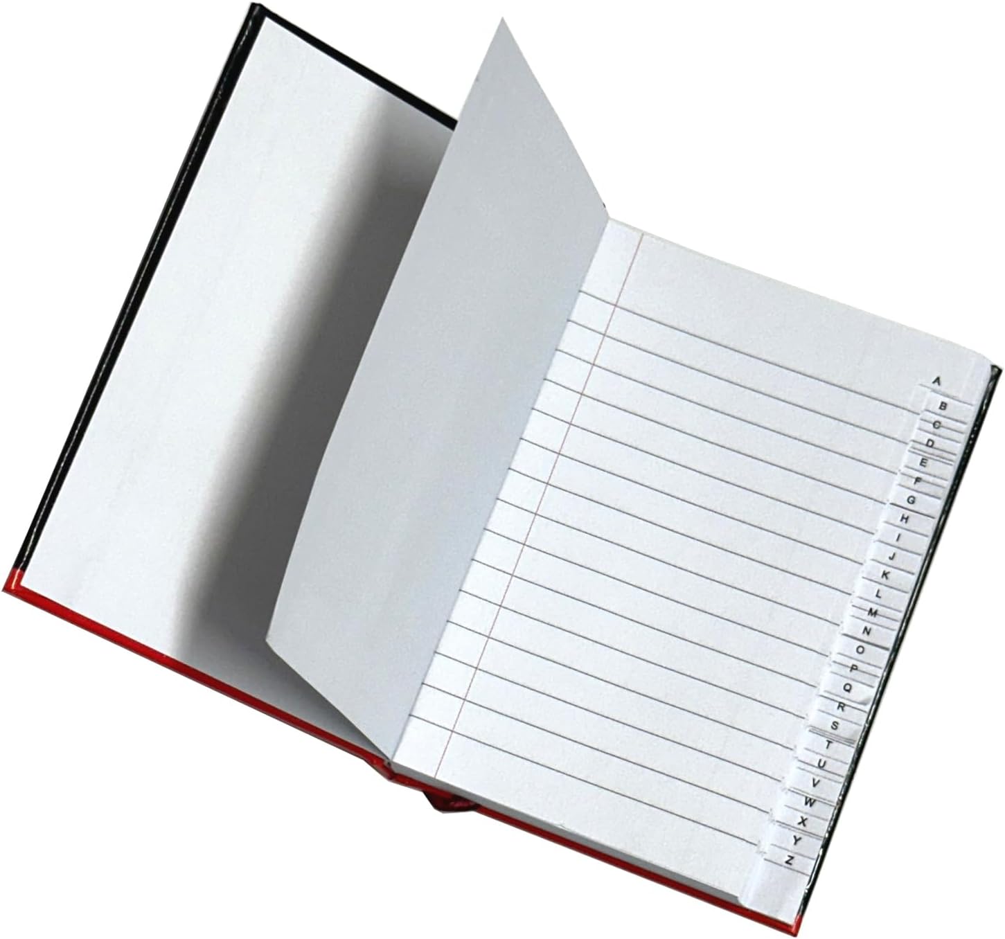 A6 Hard Cover Index Notebook – 192 Pages, A-Z Tabbed
