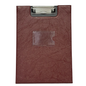 A4 Clipboard Folder | Leatherette Fold-Over Document Holder | Metal Clip & Inner Pocket | 4 Colours