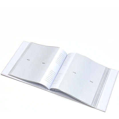 Pastel Hardback Photo Album – 200 Slip-In Photos | Blue & Lilac | 22x22cm