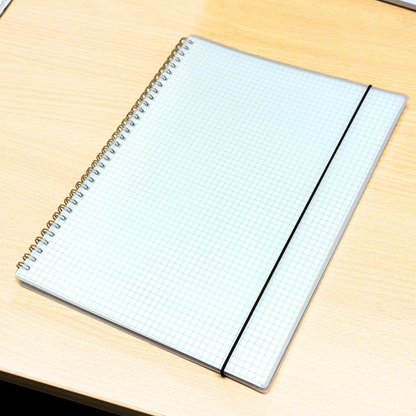 Maths Notebook – 5mm Squared Graph Paper Exercise Book | 160 Pages | A4 & A5 | Wirebound | 80gsm