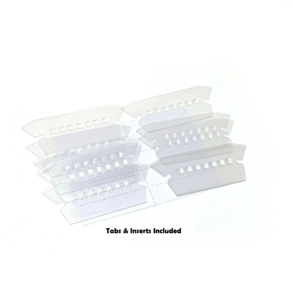 Foolscap Suspension Files with Tabs, 40cm Runners, Assorted Colours
