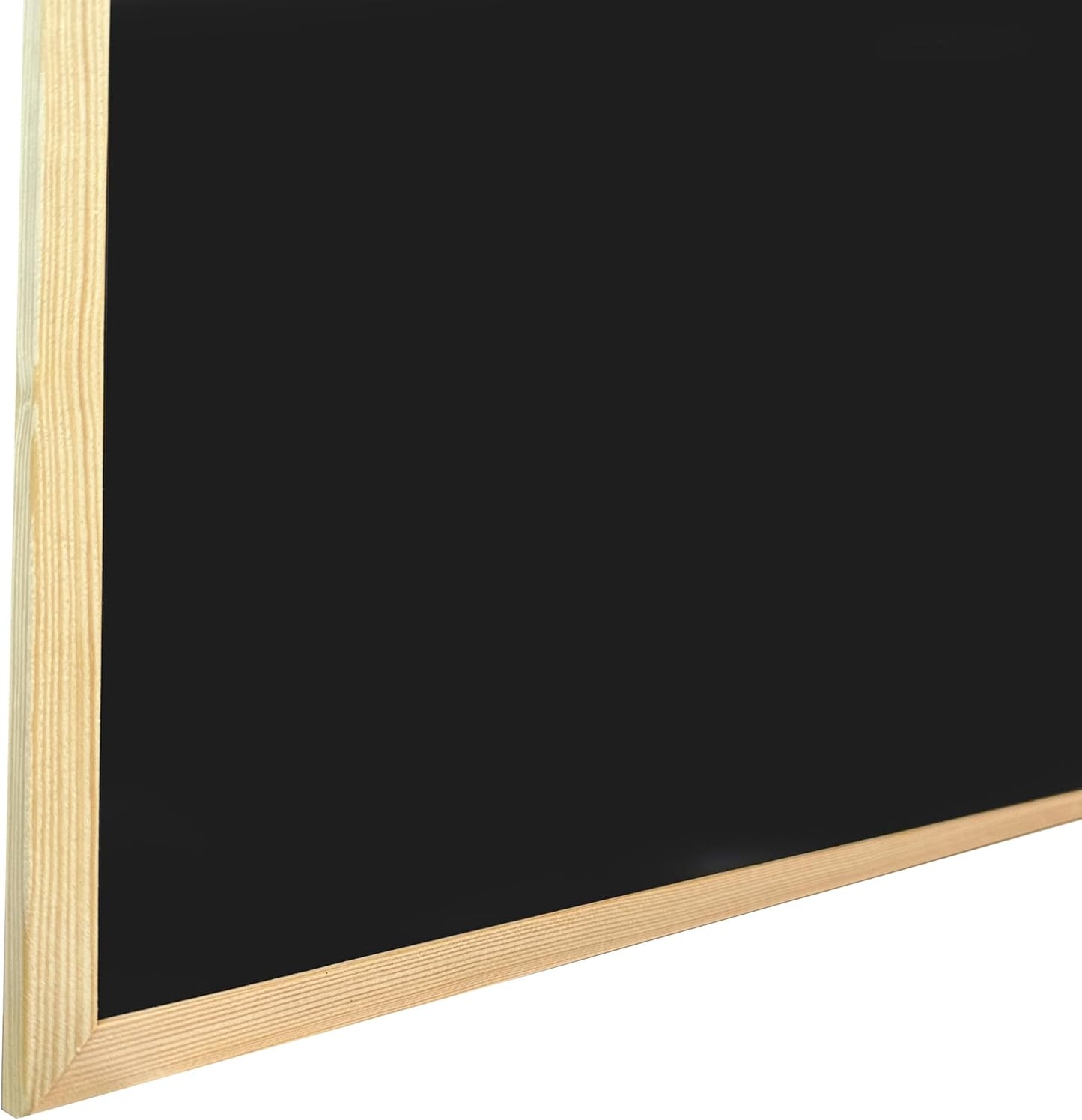 Genxon Wooden Framed Black Chalk Boards – 90x60cm, 60x40cm & 40x30cm for Home, Office & School
