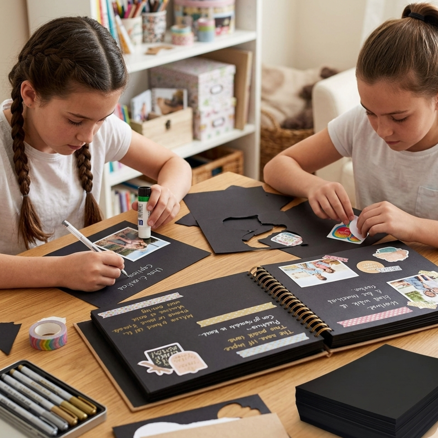 A4 Cards – Pack of 25 Sheets | Premium Heavyweight Cardstock- 4 colours