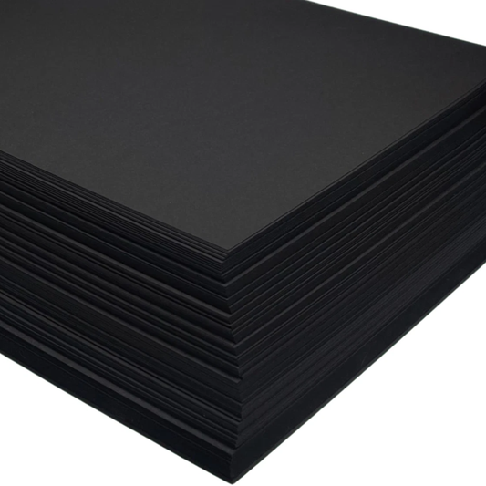 A2 Craft Card – Pack of 10 Sheets | Thick Cardstock | 3 Colour Choices
