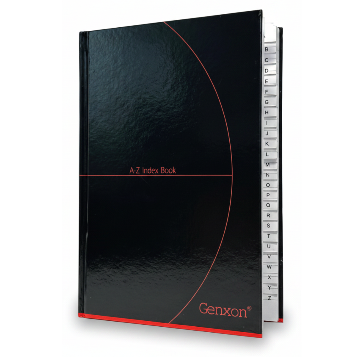GenXon A-Z Index Notebook A5 | Tabbed Organiser | 192 Ruled Pages | Stay Organised