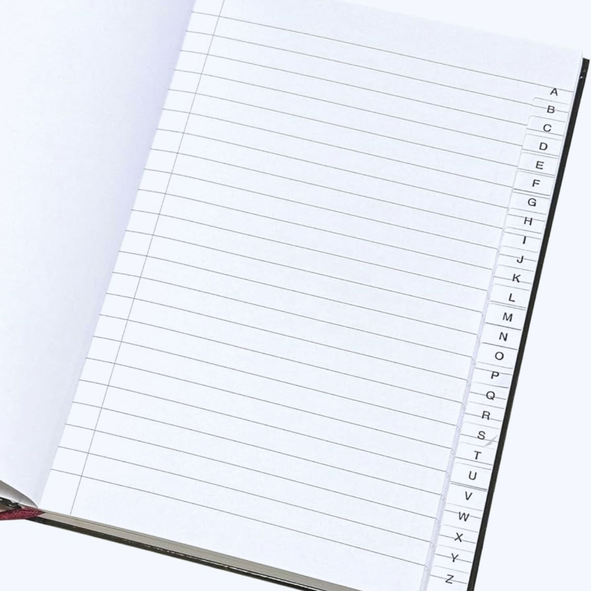 GenXon A-Z Index Notebook A5 | Tabbed Organiser | 192 Ruled Pages | Stay Organised