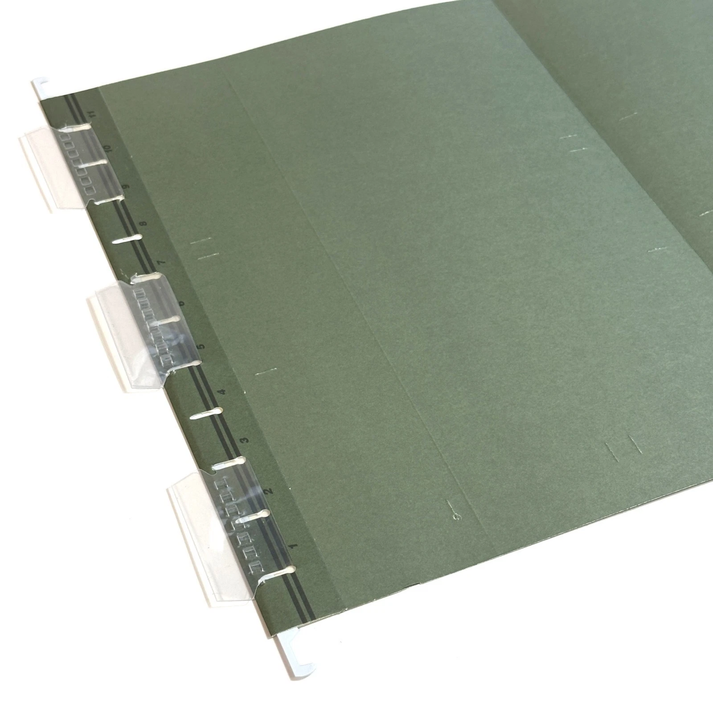 Suspension file inside closeup view