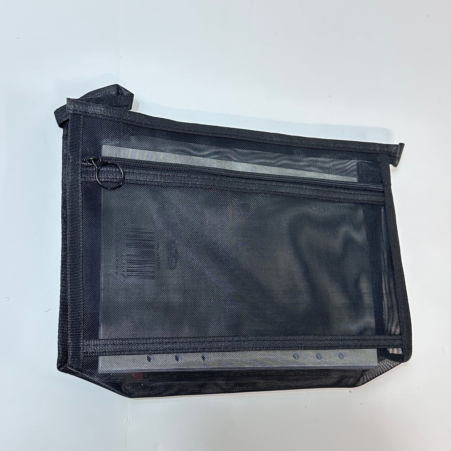 A4 Mesh Document Bag with Zip – Large Tote, Medium & Small Pouch