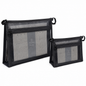 A4 Mesh Document Bag with Zip – Large Tote, Medium & Small Pouch