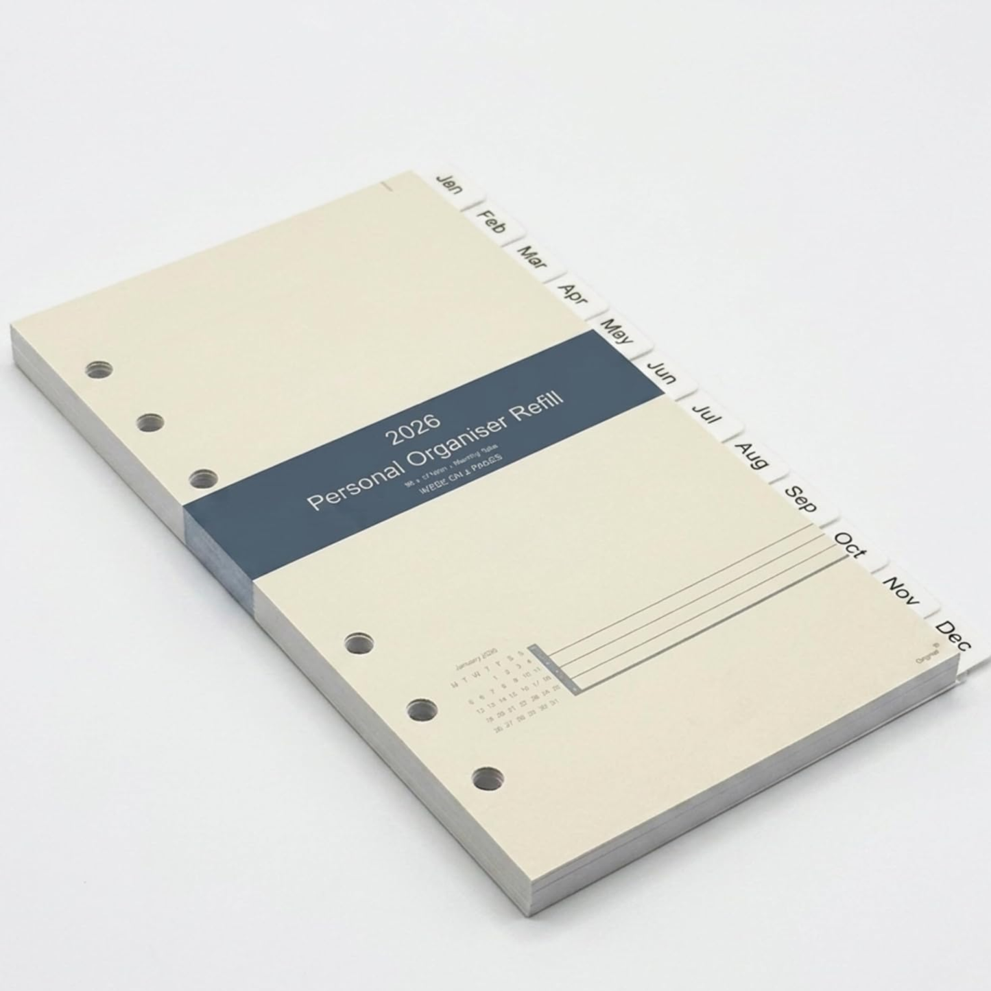 2026 Personal Organiser Refill on a white background