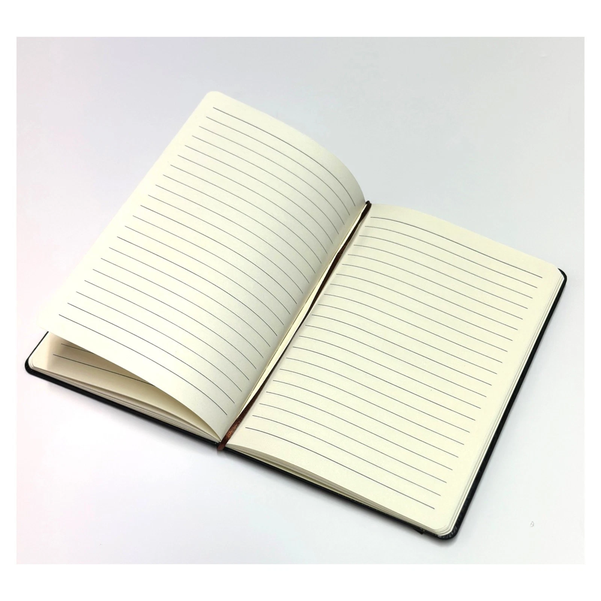 ruled lined pages, ribbon marker
