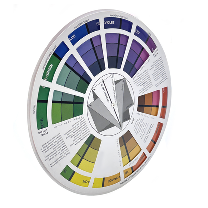 light weight pocket colour wheel for art lovers, hobbyist